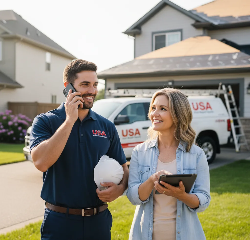 USA Roof Repair Experts customer support in Grovertown